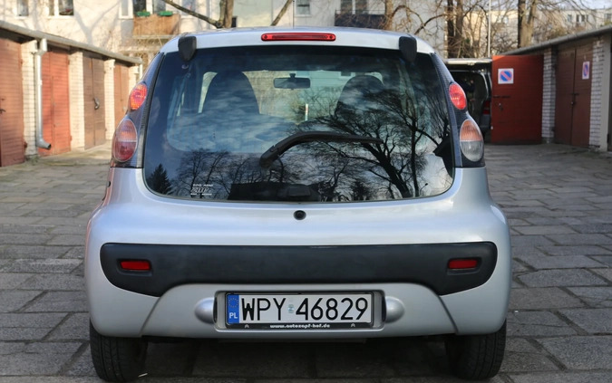 Citroen C1 cena 9300 przebieg: 125000, rok produkcji 2006 z Warszawa małe 79